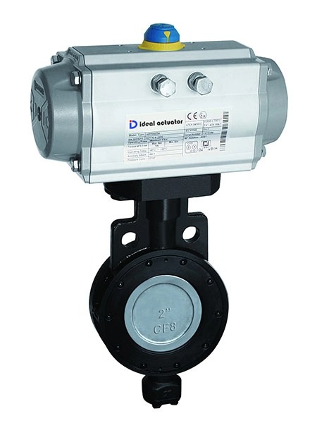 Pneumatic Double Eccentric Butterfly Valve Pneumatic Double Eccentric Butterfly Valve