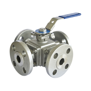 High Platform Four Way Ball Valve