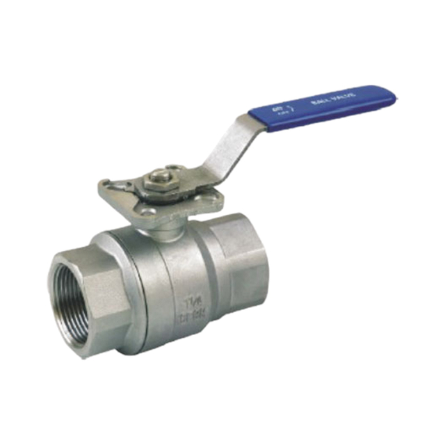 High platform Threaded ball valve
