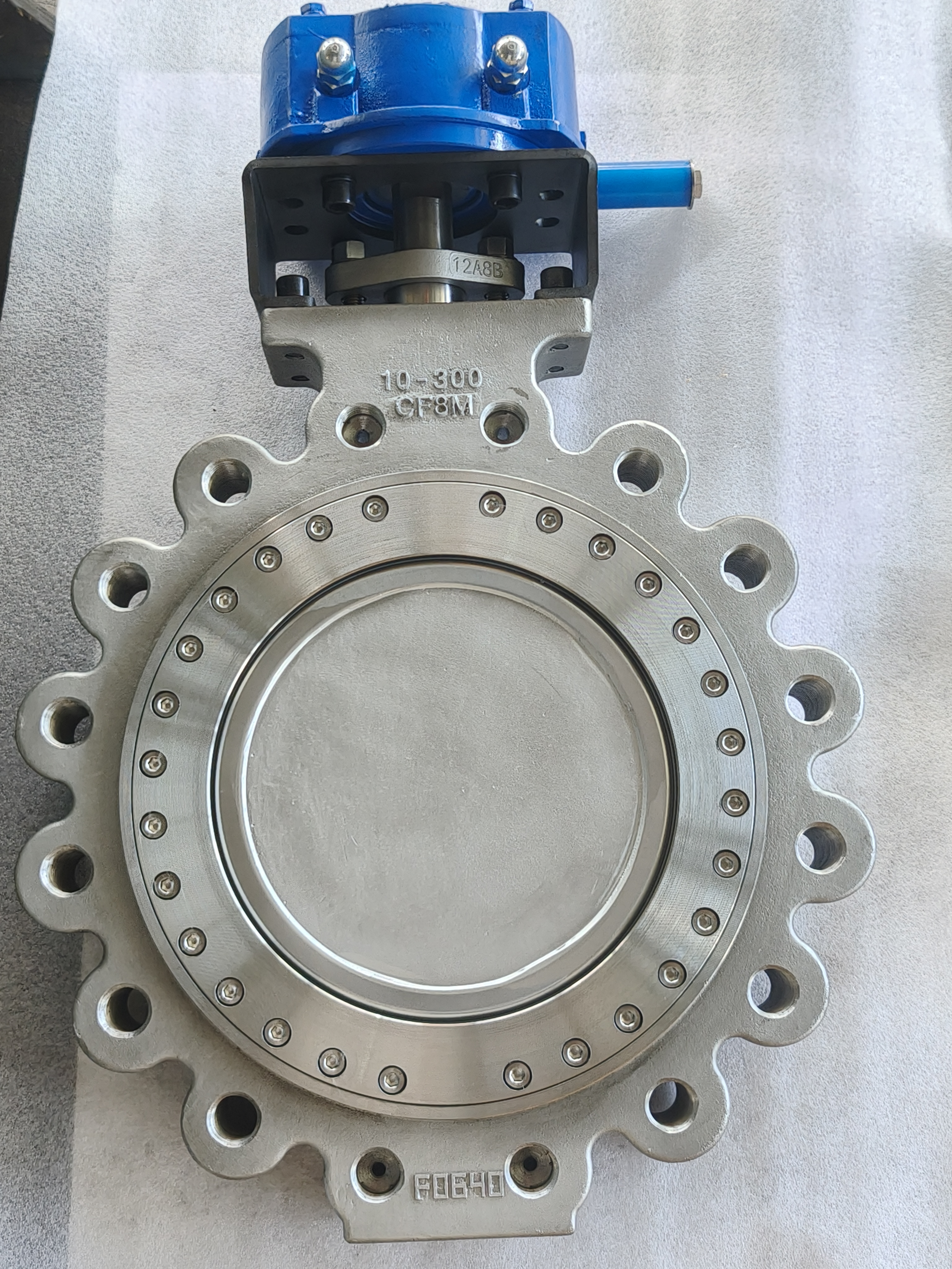 Double eccentric stainless steel butterfly valve