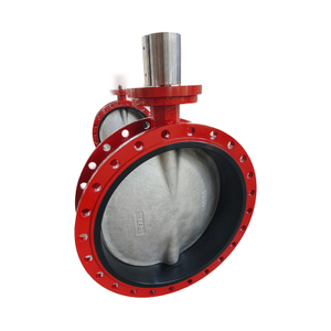 Bare Flange Butterfly Valve 