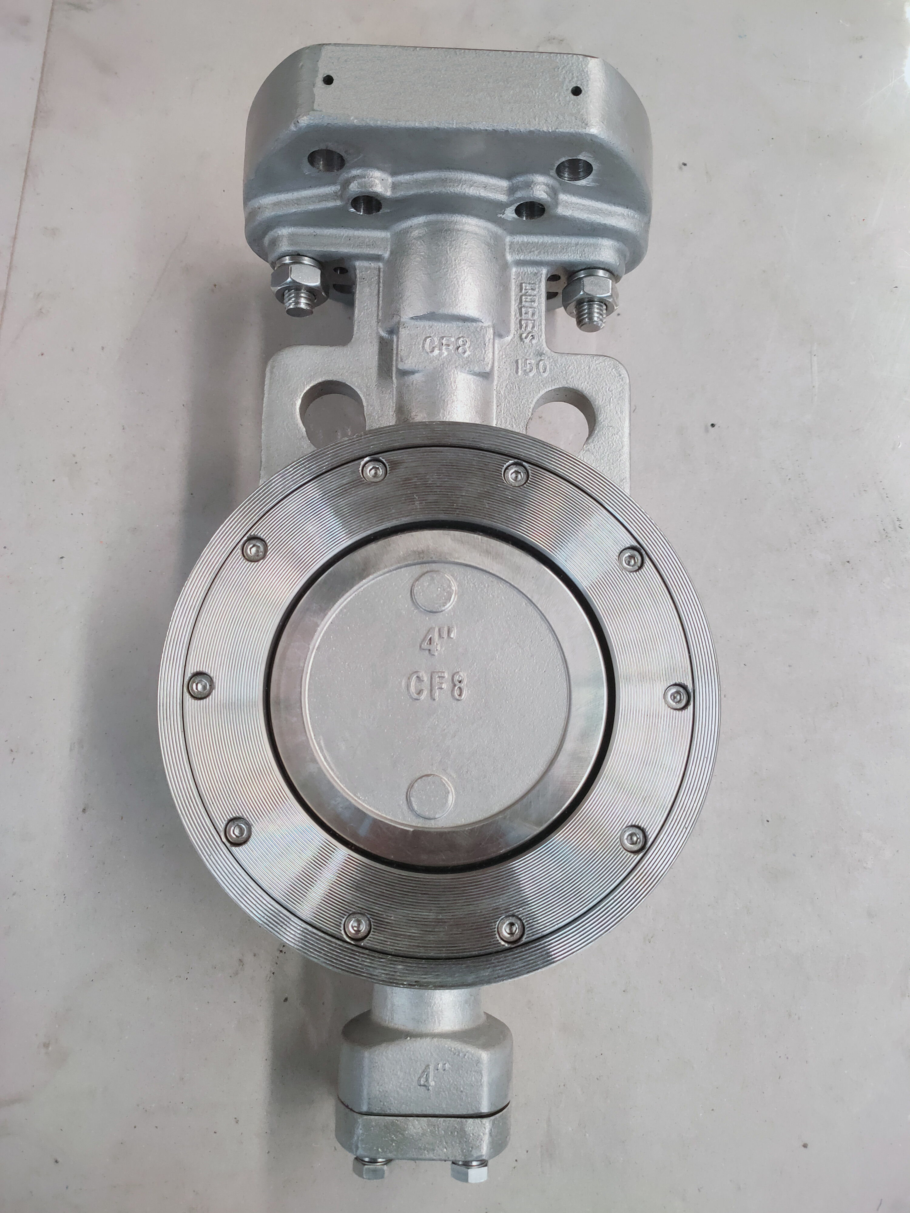 Pneumatic Double Eccentric High Performance Butterfly Valve - Stainless Steel (wafer)