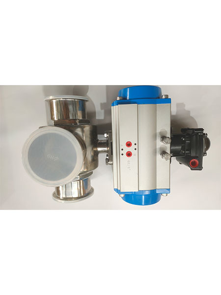 High platform flange ball valve