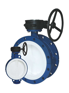 Handle Butterfly Valve Sprayed Carbide 