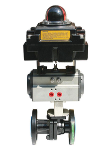 Explosion Proof Pneumatic Carbon Steel Ball Valve