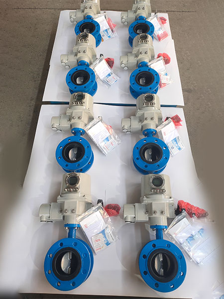 Electric butterfly valve