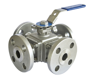 High Platform Four Way Ball Valve