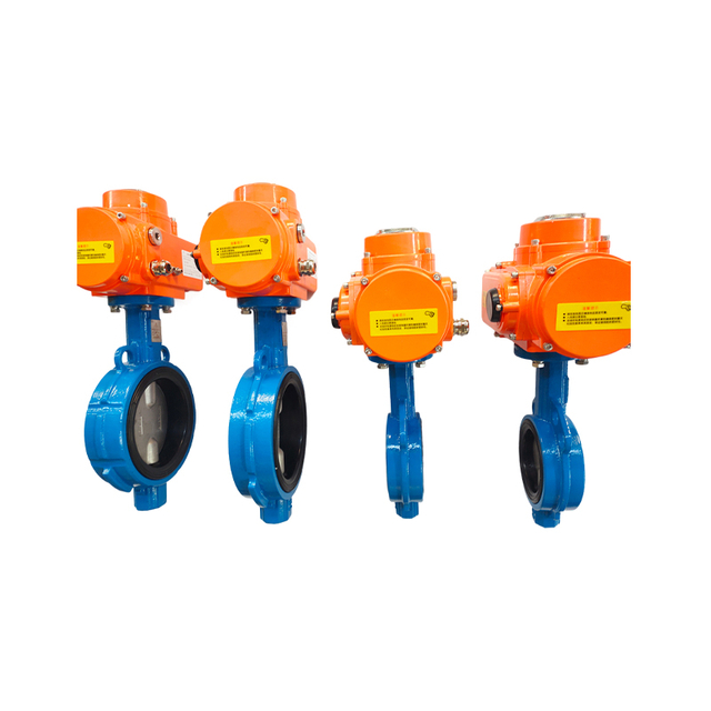 Motor-driven wafer Butterfly Valve