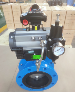 Pneumatic Flange butterfly valve