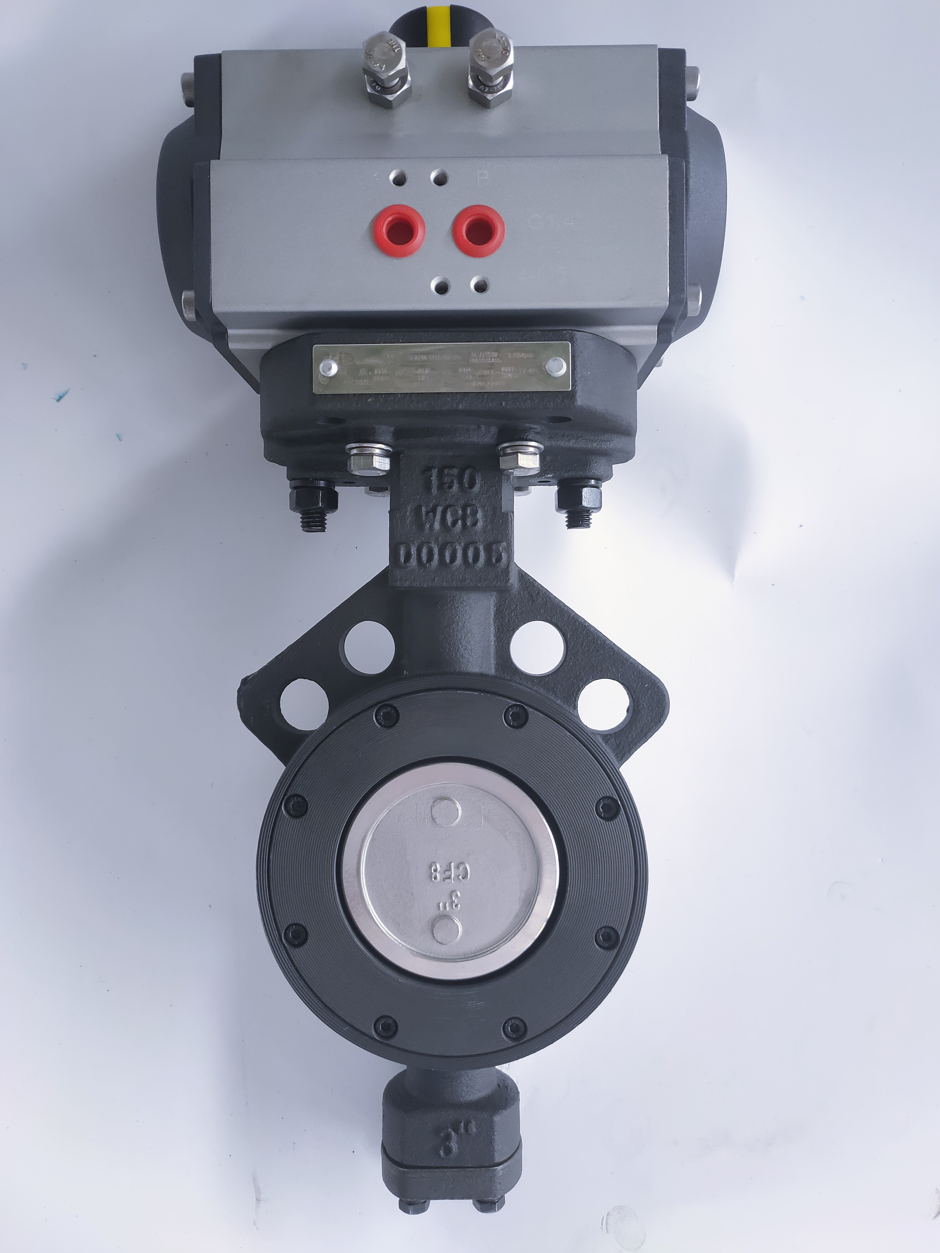 Pneumatic Double Eccentric High Performance Butterfly Valve