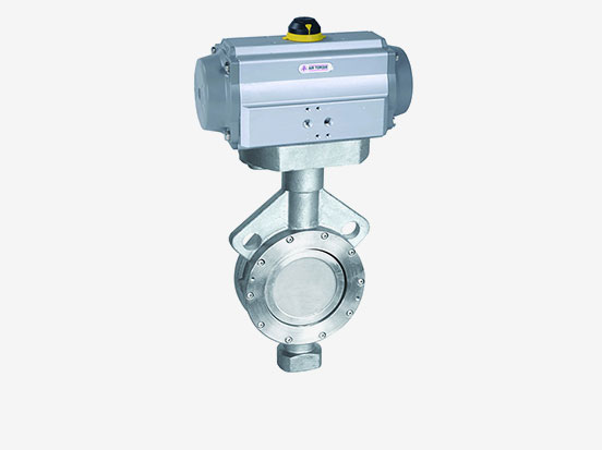  Pneumatic Double Eccentric High Performance Butterfly Valve - Stainless Steel (wafer)