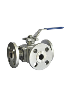 L-type Three-way Flange Ball Valve