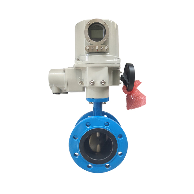 Electrically Actuated Flange Butterfly Valve