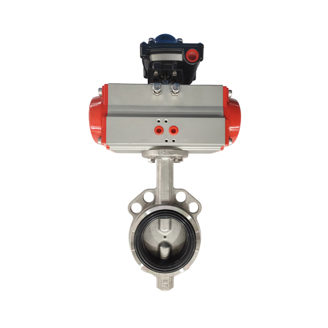 Stainless Steel Pneumatic Centerline Butterfly Valve
