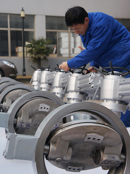 Triple Eccentric Hard Seal Butterfly Valve