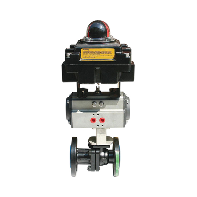  Carbon Steel Ball Valve Explosion Proof Pneumatic