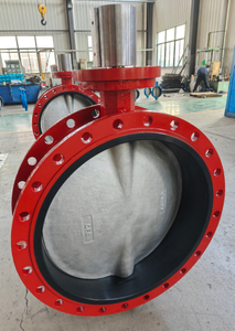 Bare Flange Butterfly Valve 