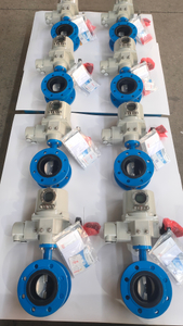 Electric wafer Butterfly Valve